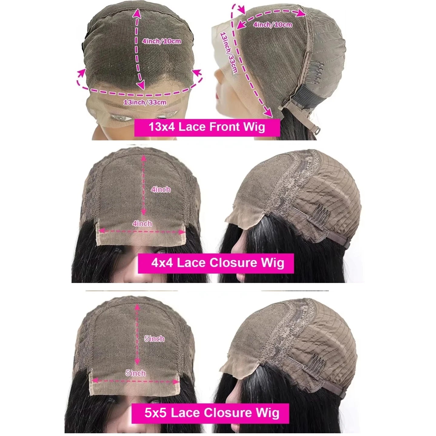 Glueless Bob Hair Wig Human Hair Ready To Wear Straight Transprent 4x4 Lace Closure Wigs For Women Glueless Wigs Human Hair