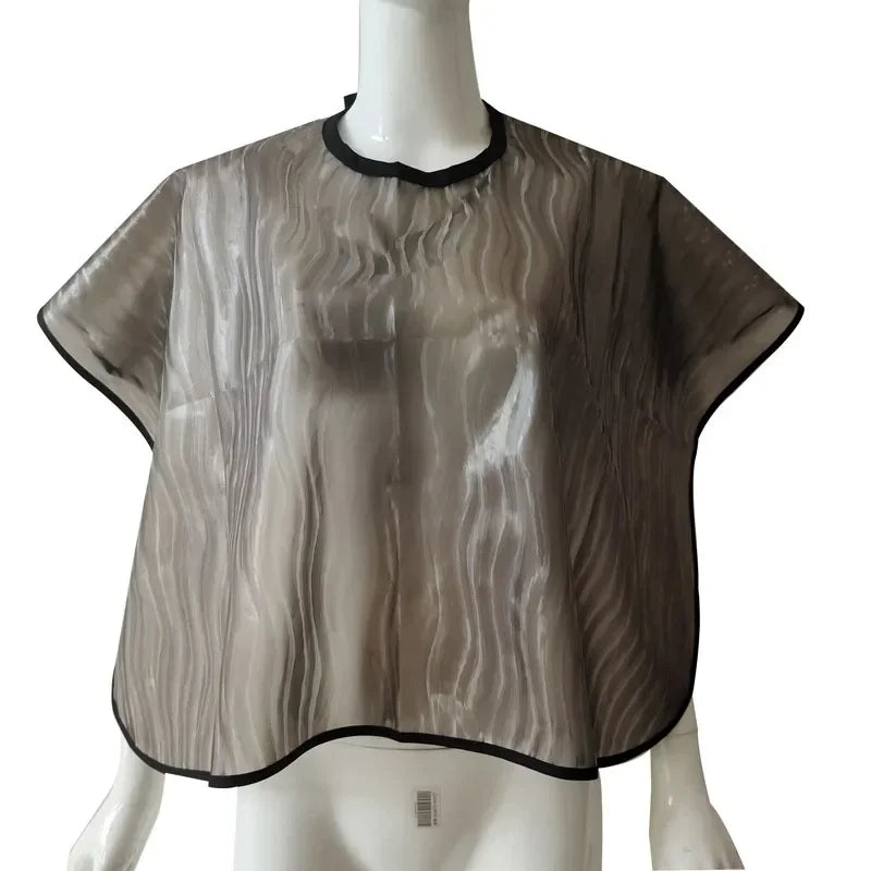 Hair Cutting Collar Waterproof Colouring Cape Barber Cloth Hairdressing Hair Dye Gown Perm Baking Oil Cape Tool Haircut Cape