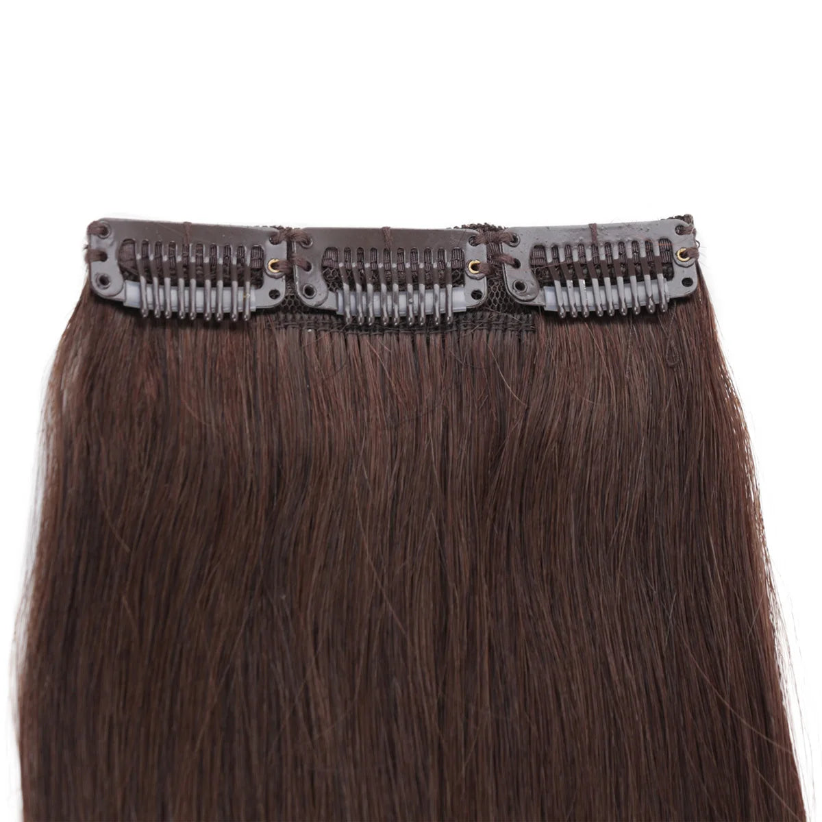 Clip in Hair Extensions Human Hair 90g Full Head Clip ins Natural Human Hair Extensions Clip-on hair