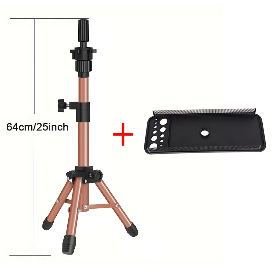 Hair Extensions Rack Holder for Salons Shop Barber Professional Wigs Display Rack Stand Hair Extensions Holder