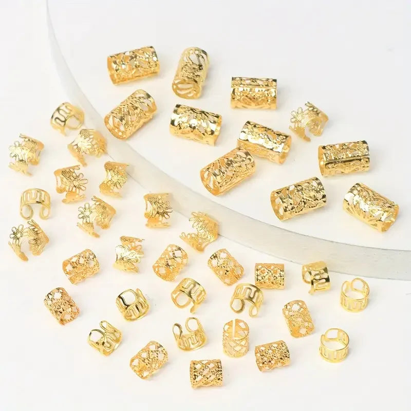 40 pieces of hair accessories, braid decorative hair accessories, hair accessory suitable for women's daily life