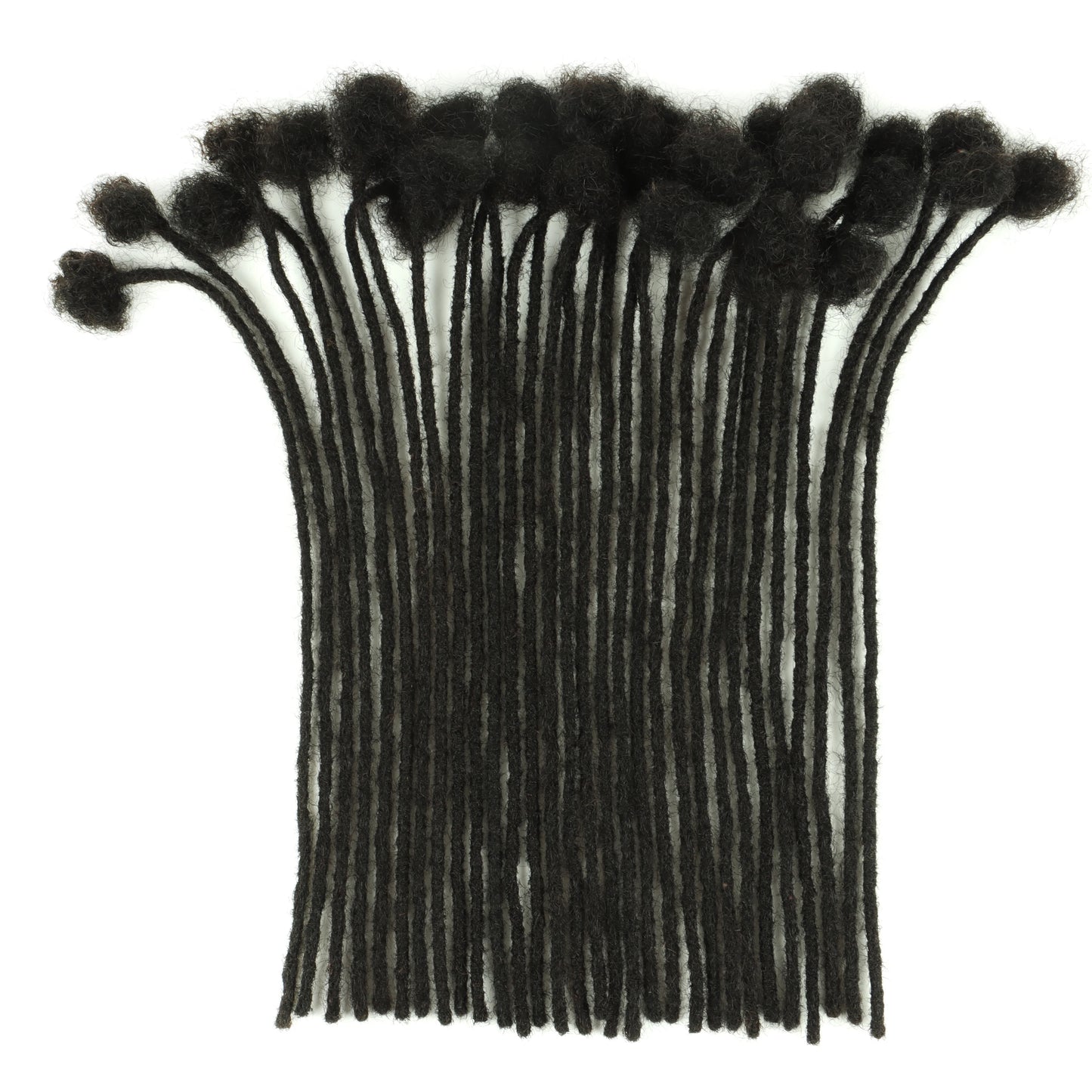 Permanent Loc Extensions Dreadlock Extensions. Real Human Hair. 40 Strands 8-30 Inch Brazilian.