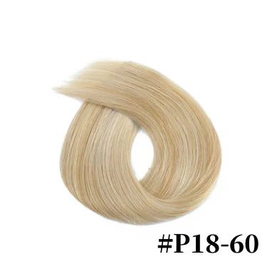 Human Hair Extension For Women Tape IN Hair Extensions Bonded Hairpieces Capsules Microlink Capsules Natural Straight Hair 20PCS