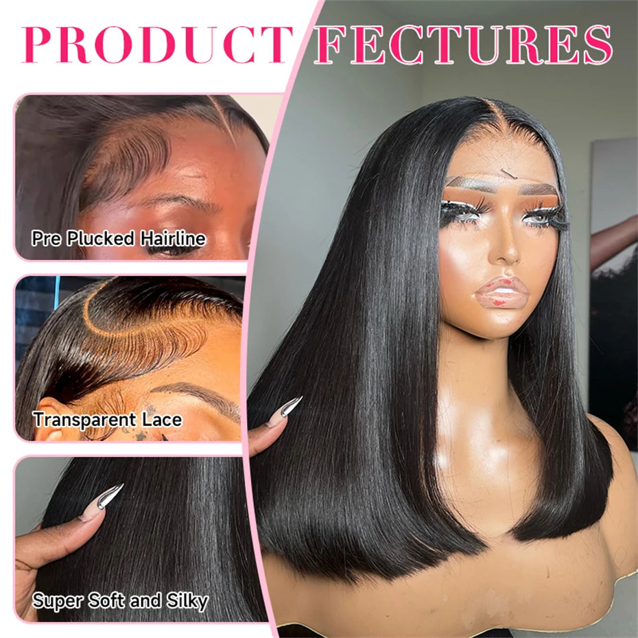 250 280 Density Bone Straight Human Hair Wigs 13x4 Hd Lace Front Wig Super Double Drawn Raw Vietnamese Human Hair Wigs For Women