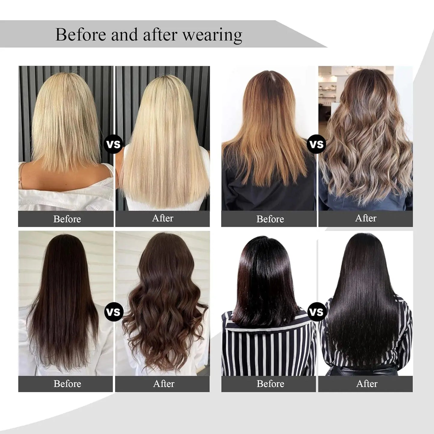 Tape in Hair Extensions Natural Human Hair Brazilian Origina Hair 100% Real Human Hair Extensions 20 Pcs Straight for Women