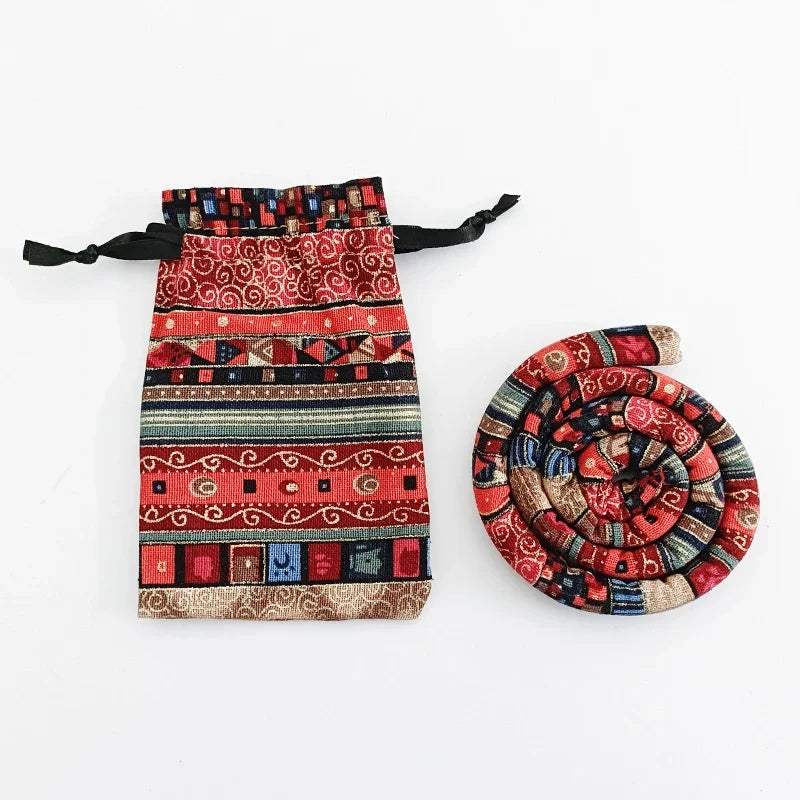 Hair Accessories Bendable Hair Bands Ethnic Style Hair Ropes Ties Horsetail Headband Colorful Dreadlocks Long Ponytail Hairpin