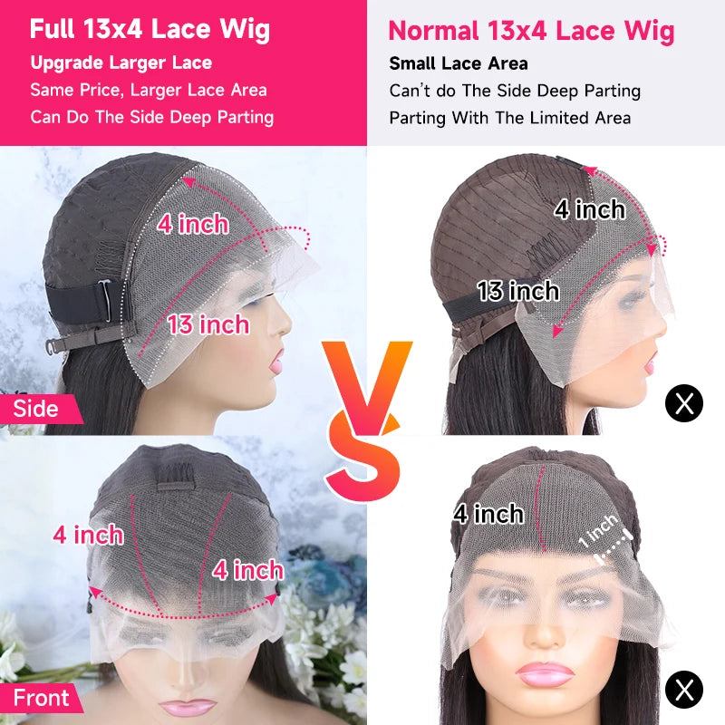 250 280 Density Bone Straight Human Hair Wigs 13x4 Hd Lace Front Wig Super Double Drawn Raw Vietnamese Human Hair Wigs For Women