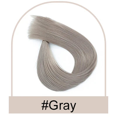 Women Toupee Straight Human Hair Extensions Silk Top Machine Made Toupee Indian Human Hair Replacements Clip in Hair Extensions