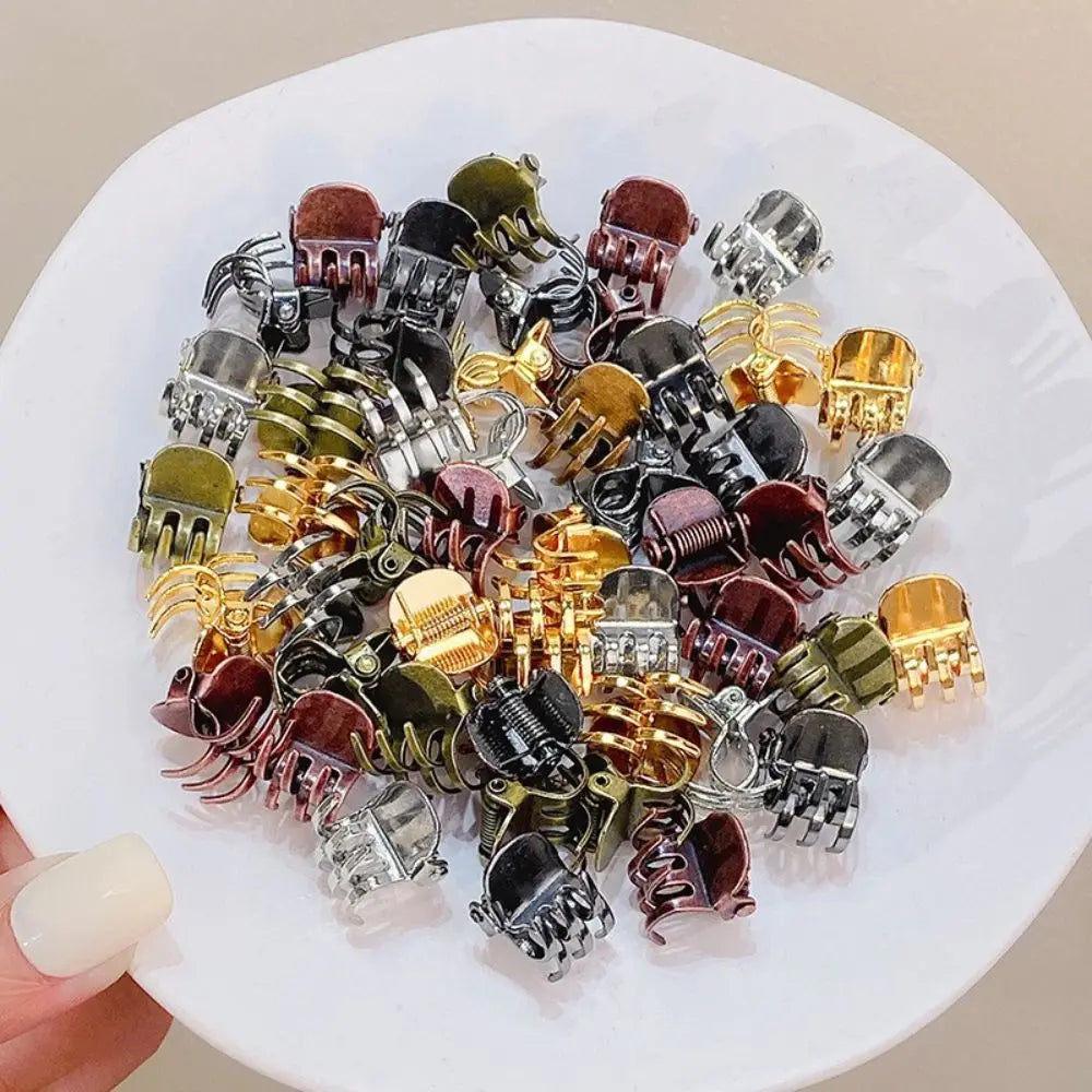 Grey Hair Styling Tool Hair Accessories Headress Women Hairpins Side Bangs Clip Korean Style Barrette Mini Hair Clamp