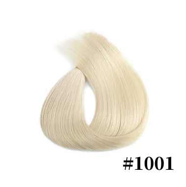 Human Hair Extension For Women Tape IN Hair Extensions Bonded Hairpieces Capsules Microlink Capsules Natural Straight Hair 20PCS