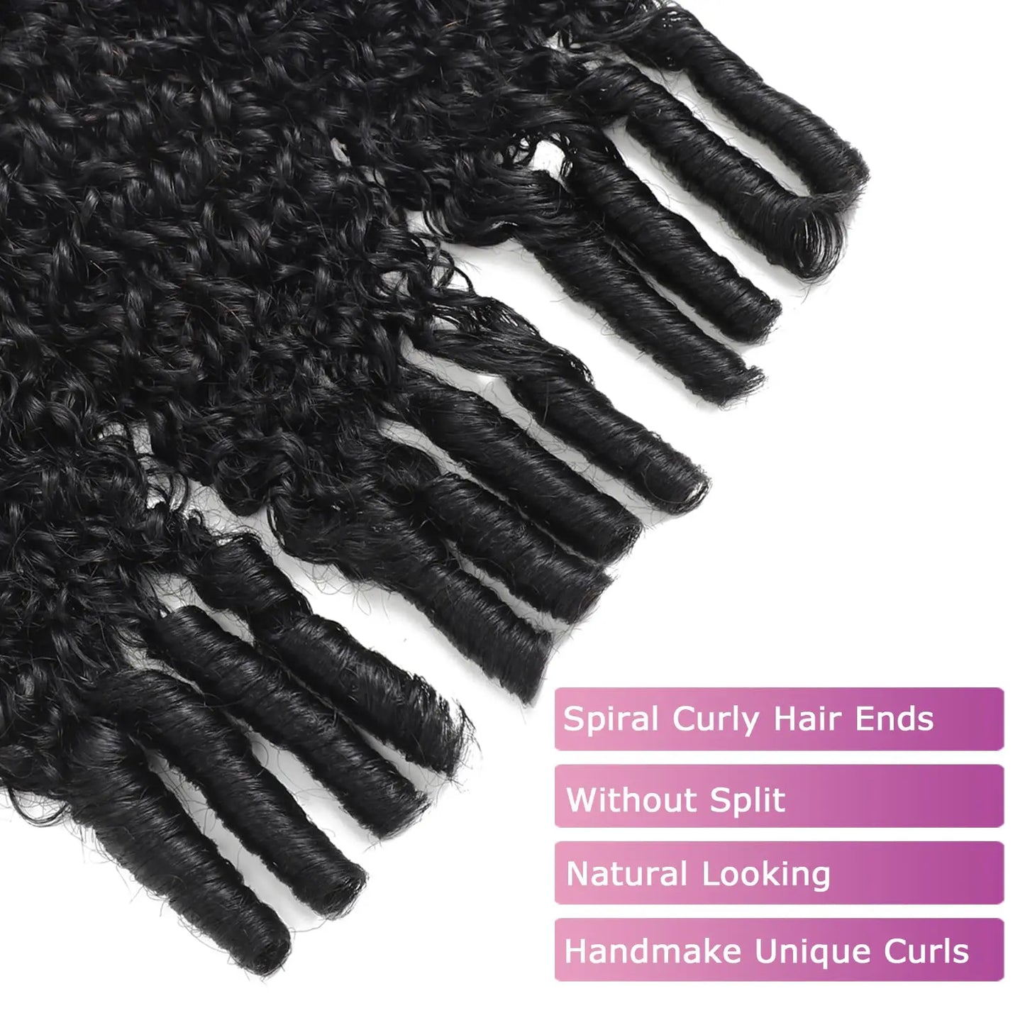 Burmese Curly Human Hair Bundles Pixie Curly Bundles Human Virgin Hair Weave Bundle Ocean Spiral Curly Hair 1 3 4 Bundles