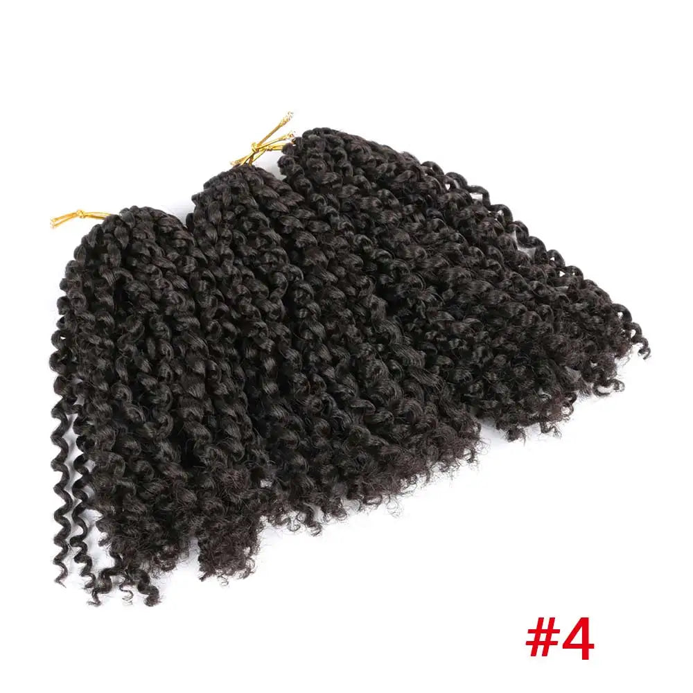 Synthetic Marly Bob Hair Extensions Ombre Marly Jerry Curl Jamaican Bounce Crochet Hair Afro Kinky Curly Crochet Braids
