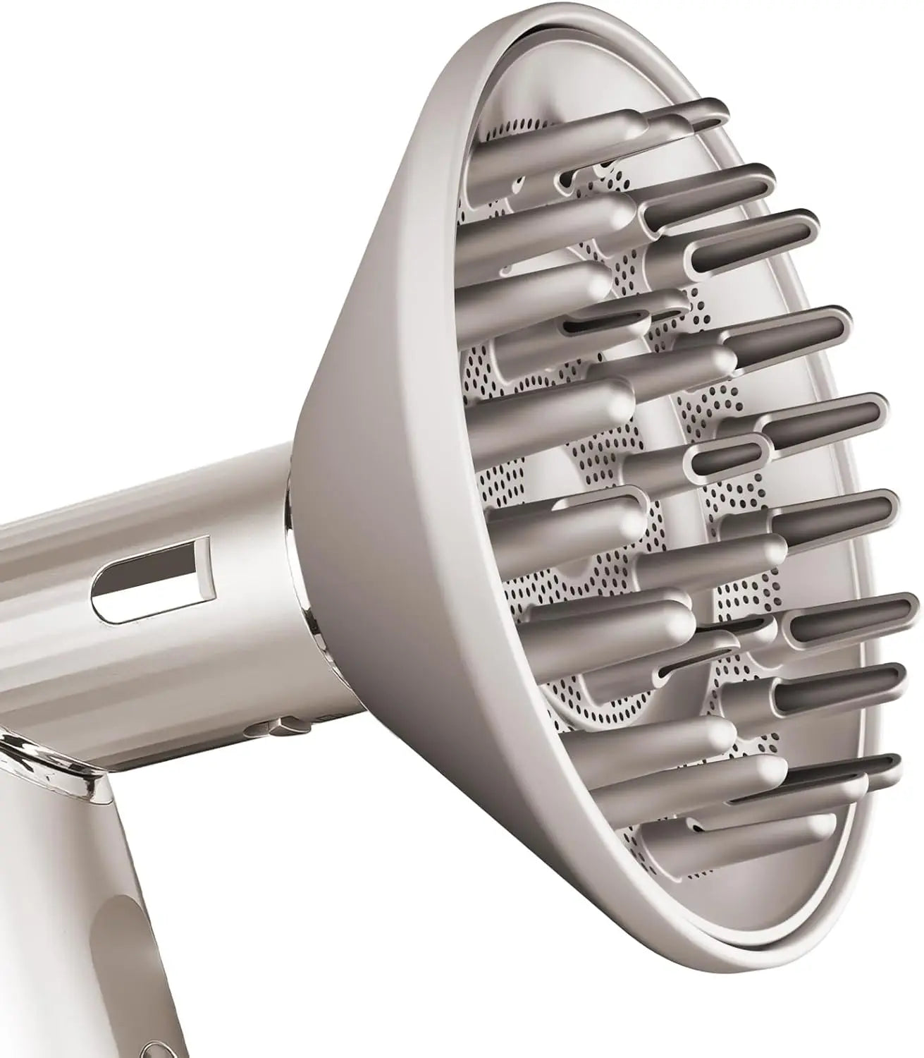 Upgraded Bigger Diffuser Attachment for FlexStyle Hair Dryer, Faster Drying Enhances Natural Curls, Styling Tool for Wavy Curly