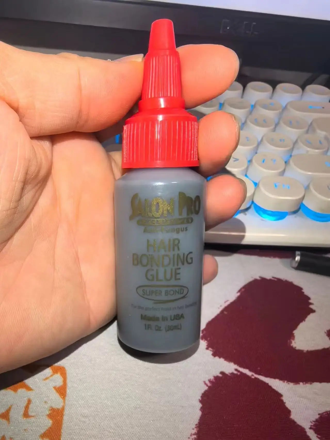 Wig Tool Liquid Adhesive False Wig Glue grafting eyelash glue Hair Extension Invisible seamless sticky and long-lasting