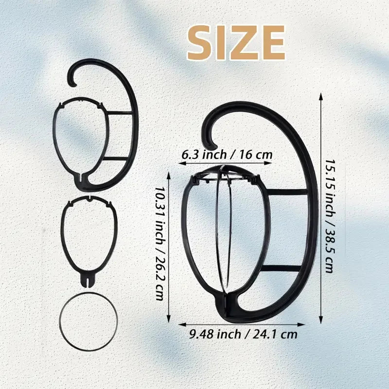 Wig Stand Wig Drying Stand Wig Shape Gifts for Ladies And Hairdressers Styling Tools Fashionable Appearance