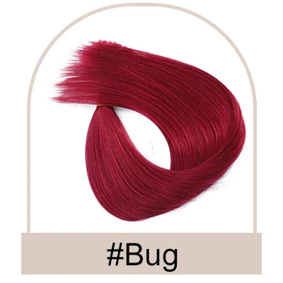 Straight I Tip Human Hair Extensions Real Human Hair Natural Fushion Hair Custom I Tip Keratin Human Hair Extensions Ombre Color