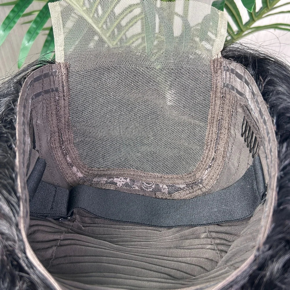 Super Double Drawn Ombre Burgundy Straight Bob Wig Human Hair 5x5 Closure Lace Frontal Bob Wigs Bob wig 300% Density