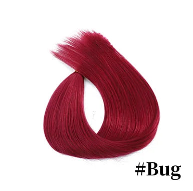 Human Hair Extensions 1.2cm Keratin Natural Straight Hair Extension I Tip Hair Pre Bonded Stick Tip Micro Ring Beans Women Hair