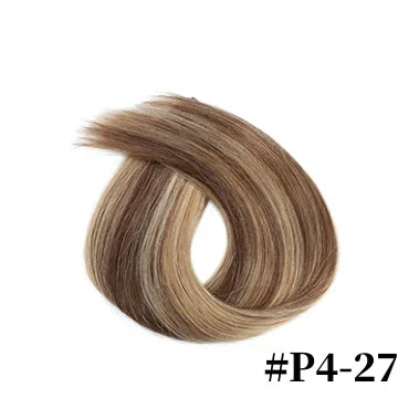 Human Hair Extension For Women Tape IN Hair Extensions Bonded Hairpieces Capsules Microlink Capsules Natural Straight Hair 20PCS