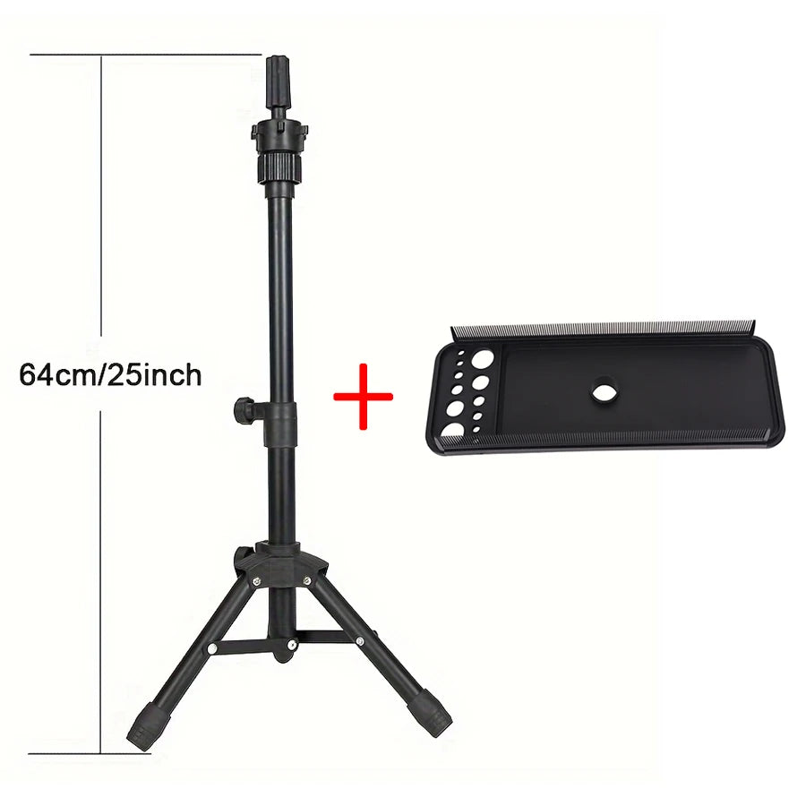 Hair Extensions Rack Holder for Salons Shop Barber Professional Wigs Display Rack Stand Hair Extensions Holder