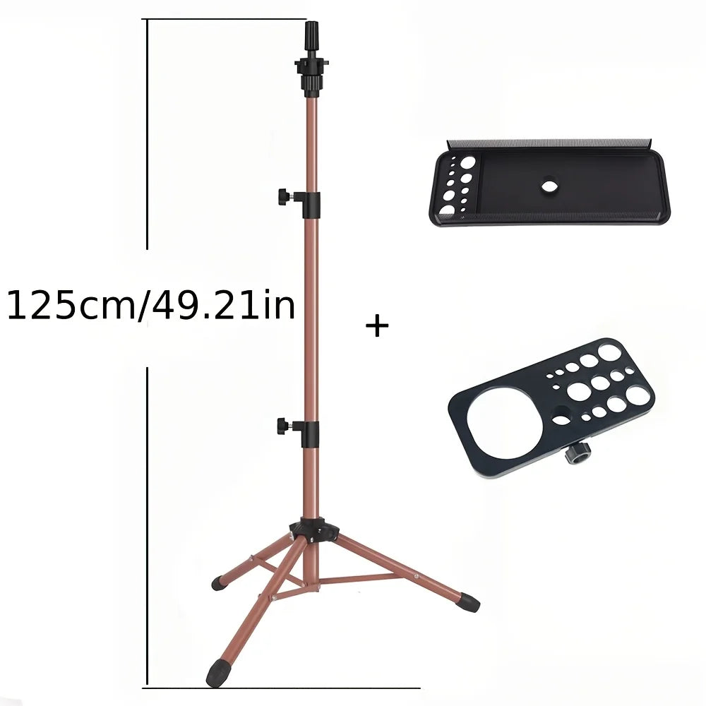 Hair Extensions Rack Holder for Salons Shop Barber Professional Wigs Display Rack Stand Hair Extensions Holder