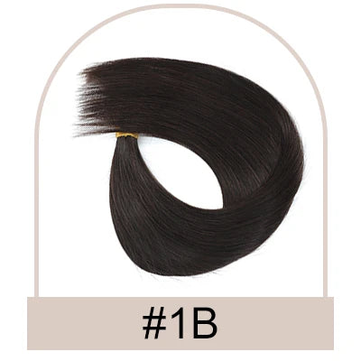 Straight I Tip Human Hair Extensions Real Human Hair Natural Fushion Hair Custom I Tip Keratin Human Hair Extensions Ombre Color