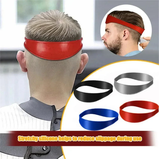 DIY Home Hair Trimming Home Haircuts Curved Headband Silicone Neckline Shaving Template Hair Cutting Guide Hair Styling Tools