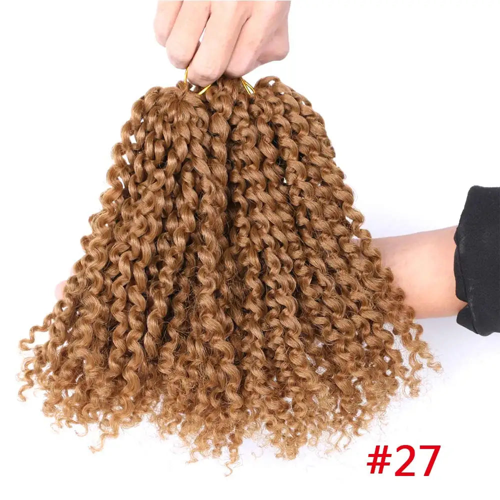 Synthetic Marly Bob Hair Extensions Ombre Marly Jerry Curl Jamaican Bounce Crochet Hair Afro Kinky Curly Crochet Braids