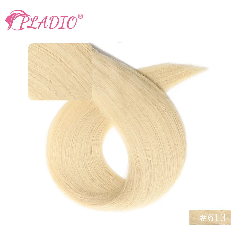 Clip in Hair Extensions Human Hair  Straight Hairpiece 100% Real Brazilian Remy Natural Human Hair 14"-28" Clip On 80G-140G