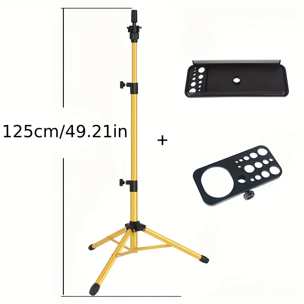 Hair Extensions Rack Holder for Salons Shop Barber Professional Wigs Display Rack Stand Hair Extensions Holder