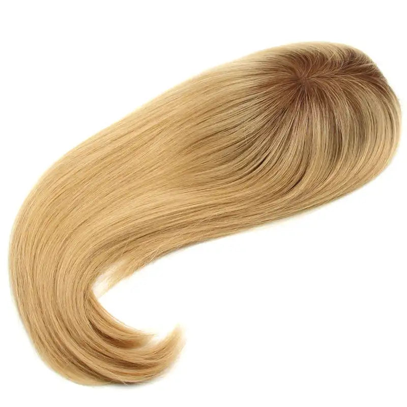 Women Toupee Straight Human Hair Extensions Silk Top Machine Made Toupee Indian Human Hair Replacements Clip in Hair Extensions