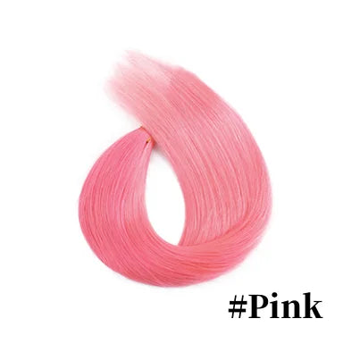 Human Hair Extension For Women Tape IN Hair Extensions Bonded Hairpieces Capsules Microlink Capsules Natural Straight Hair 20PCS