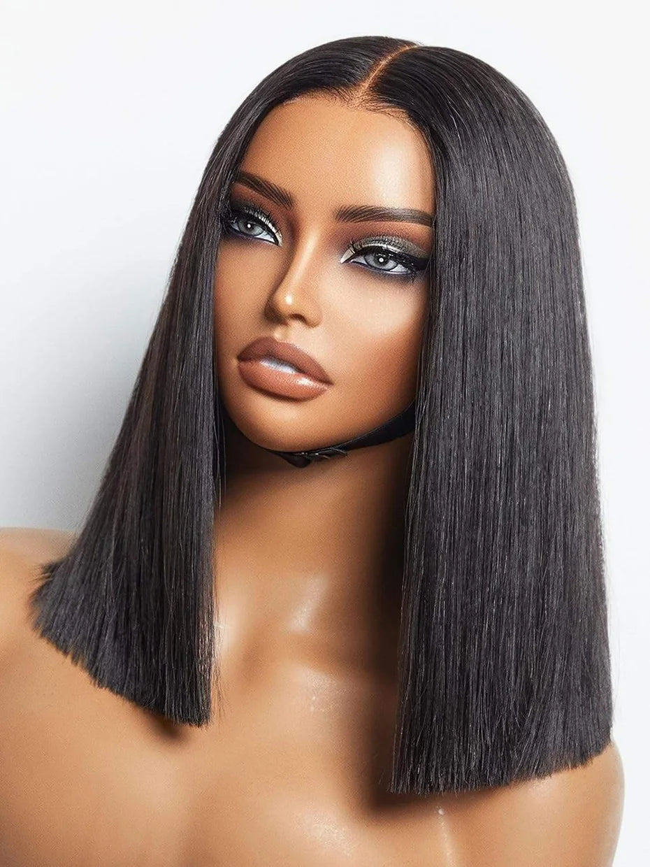 2x6 5x5 Glueless Wig Human Hair Ready to Wear and Go Lace Closure Wigs Vietnamese Bone Straight 250% 300% 13x6 Lace Front Wigs