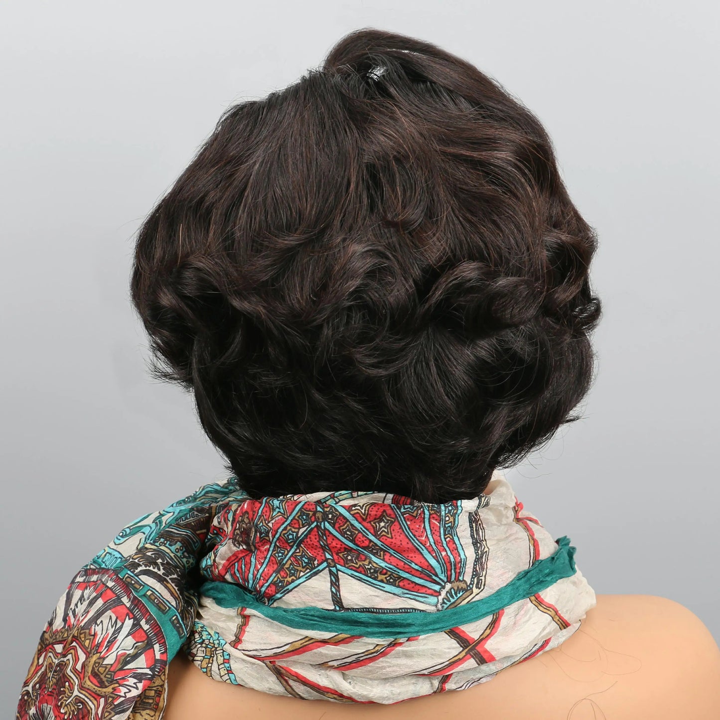 Short Bob 13X4 Lace Front PixieCut Curly Wig Virgin Brazilian Human Hair Wig 200% For Women Pre Plucked Natural Color Remy Hair