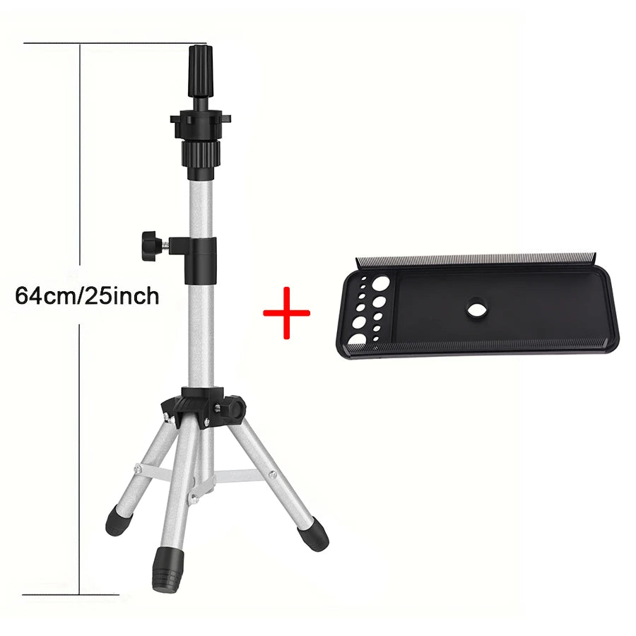 Hair Extensions Rack Holder for Salons Shop Barber Professional Wigs Display Rack Stand Hair Extensions Holder