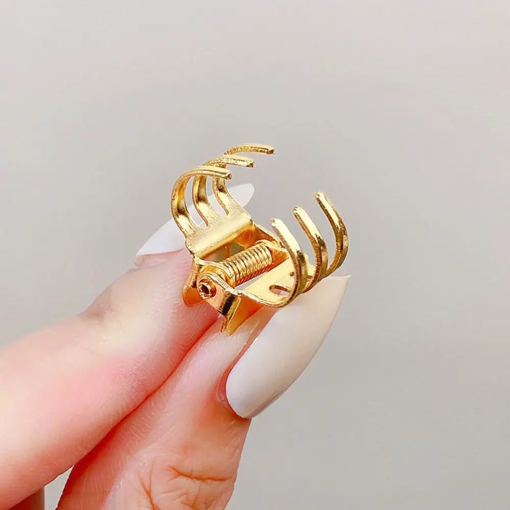 Grey Hair Styling Tool Hair Accessories Headress Women Hairpins Side Bangs Clip Korean Style Barrette Mini Hair Clamp