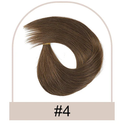Straight I Tip Human Hair Extensions Real Human Hair Natural Fushion Hair Custom I Tip Keratin Human Hair Extensions Ombre Color