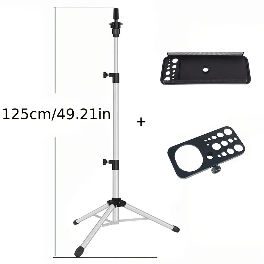 Hair Extensions Rack Holder for Salons Shop Barber Professional Wigs Display Rack Stand Hair Extensions Holder