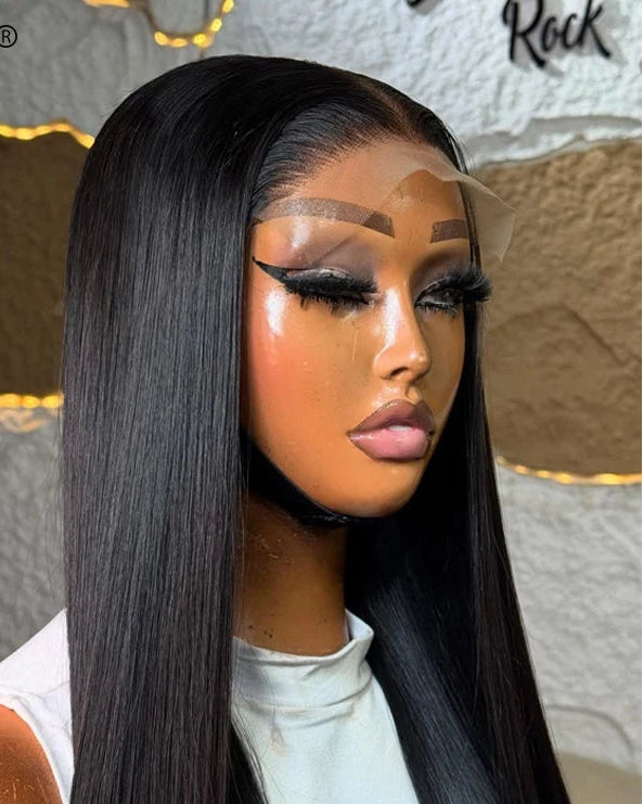 250% Density 100 Human Hair Wig 13x6 Real HD Lace Front Human Hair Glueless Wigs Preplucked Princess Woman Wigs Ready To Wear