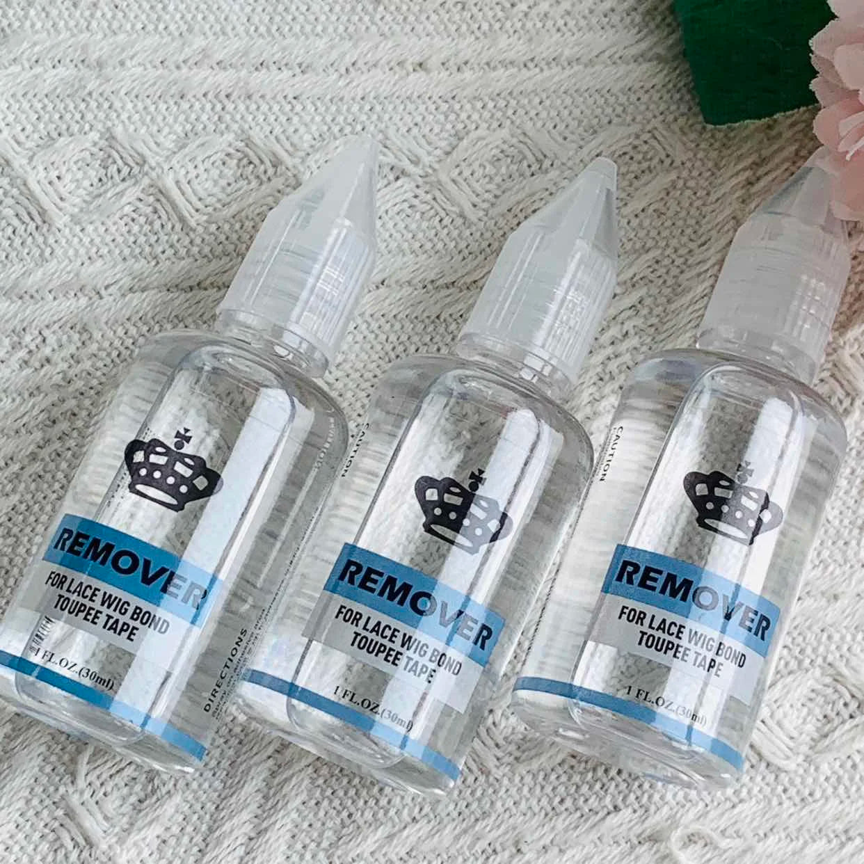 Wig Glue Waterproof Adhesives  Invisible Hair Bonding Glue For Hair Extension + remover for wig 30ml