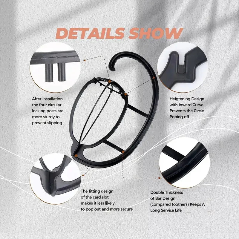 Wig Stand Wig Drying Stand Wig Shape Gifts for Ladies And Hairdressers Styling Tools Fashionable Appearance