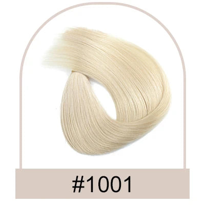 Straight I Tip Human Hair Extensions Real Human Hair Natural Fushion Hair Custom I Tip Keratin Human Hair Extensions Ombre Color